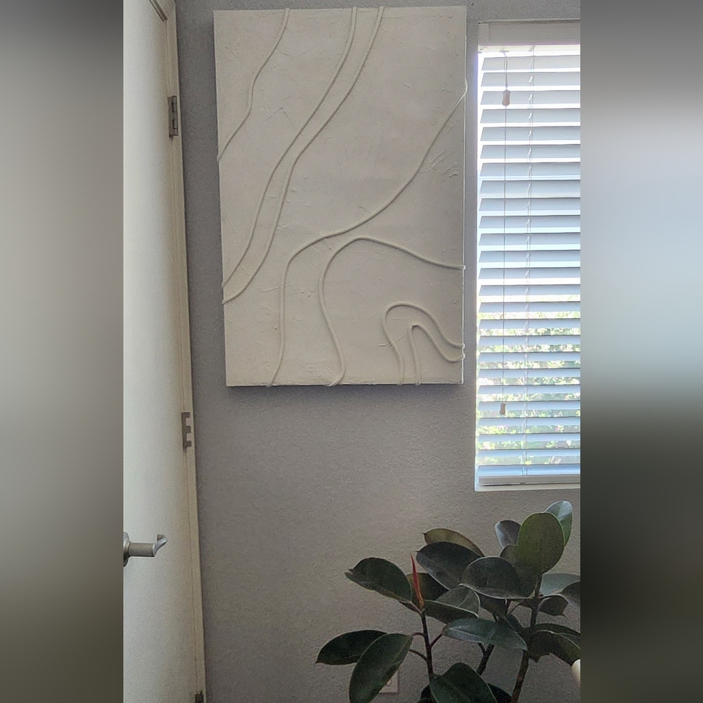 Modern White Wall Art Decor